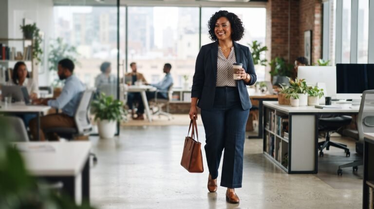 plus size business casual