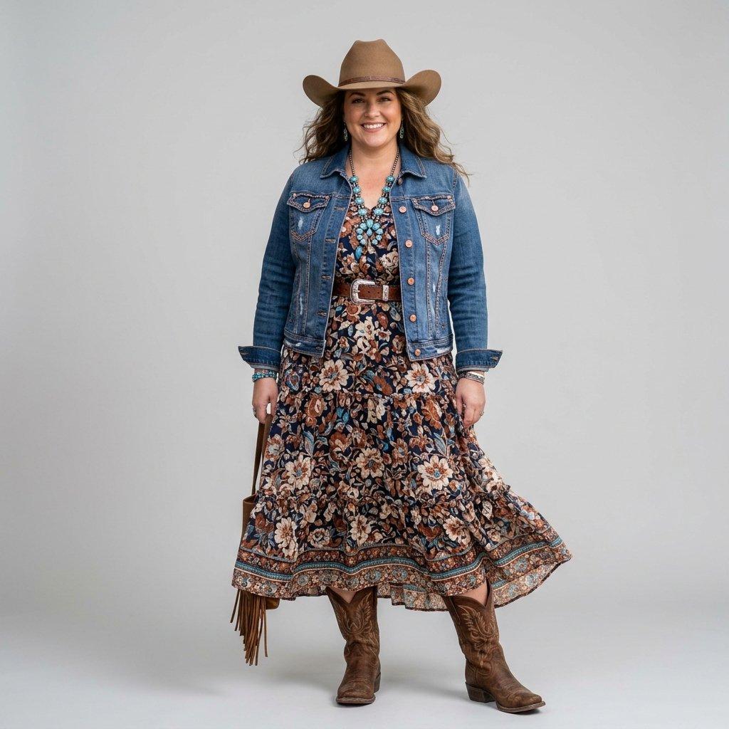 Plus Size Rodeo Outfit Ideas