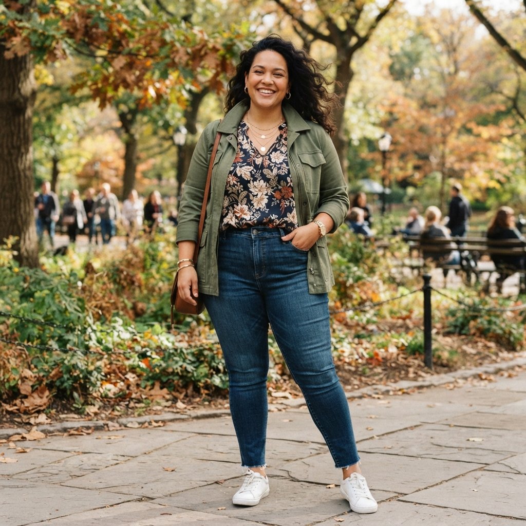 Plus Size Jeans Outfits Ideas