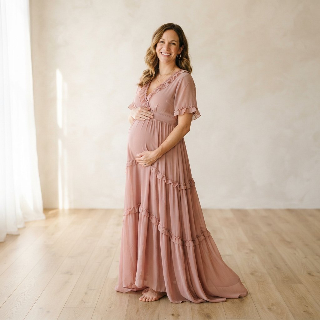 30 Baby Shower Outfit Ideas That Are Perfect for a Stylish Celebration 8 Elegant Maxi Dress Outfit Ideas