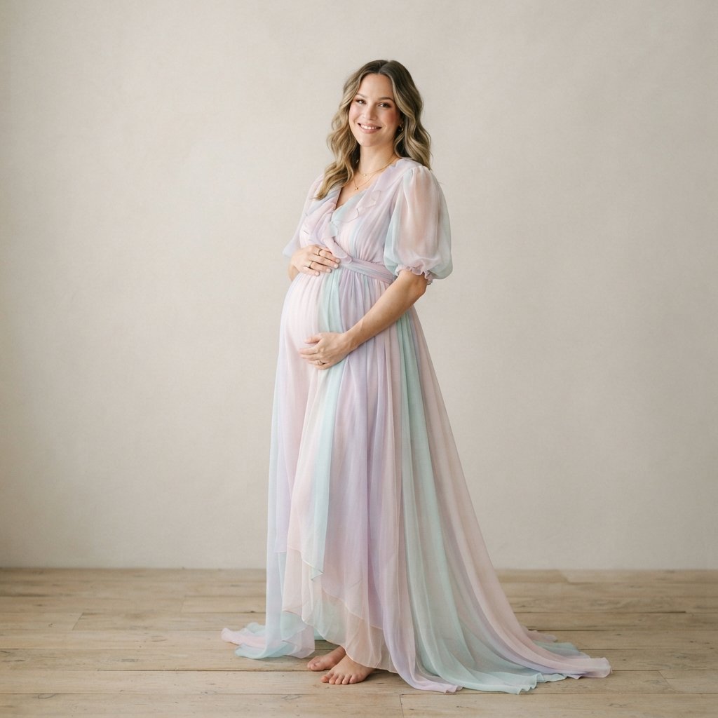 30 Baby Shower Outfit Ideas That Are Perfect for a Stylish Celebration 2 Pastel Dress Outfit Ideas