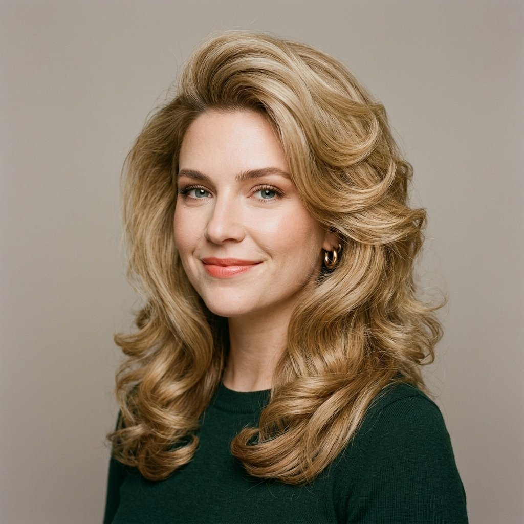 Retro Blowout Hairstyle Ideas