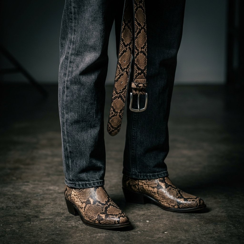 Snake Print Accessory Ideas