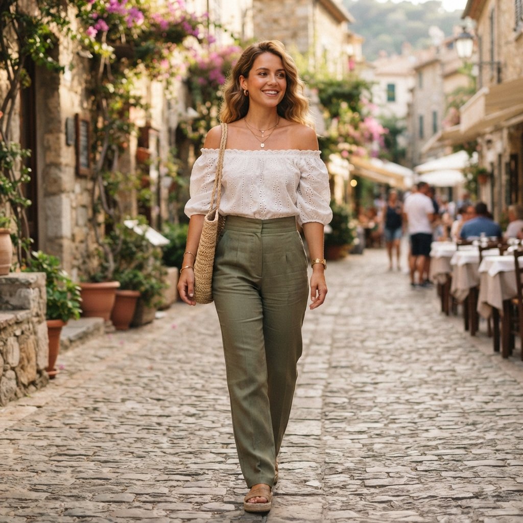 Off Shoulder Blouse Ideas
