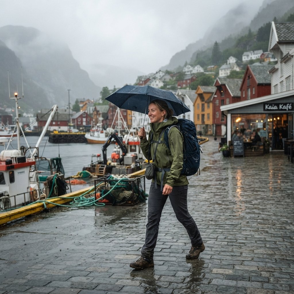 Cruise Outfit for Rainy Days