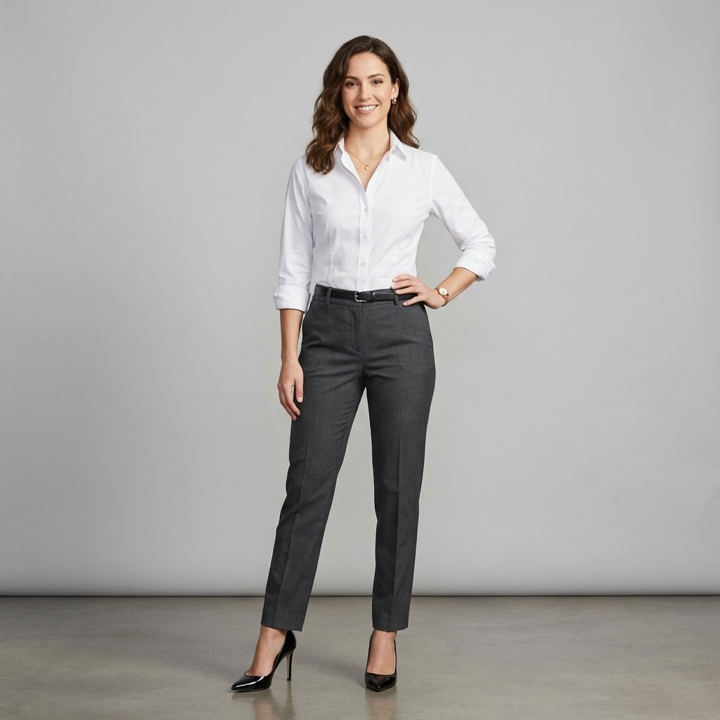 32 Stylish White Shirt Outfits for Every Occasion 31 White Shirt with Heels Ideas