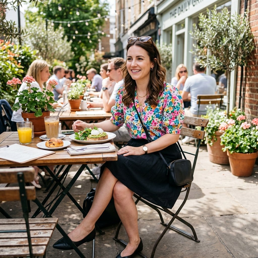 Brunch Black Skirt Outfit Ideas