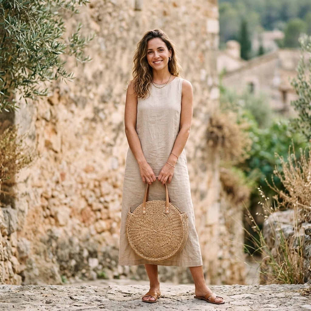 31 Picnic Outfit Ideas for a Stylish and Comfortable Day Outdoors 16 Wicker Bag Accessory Ideas
