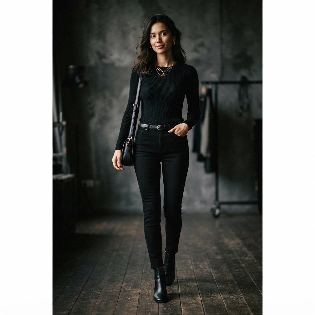 Black Jeans Outfits Ideas