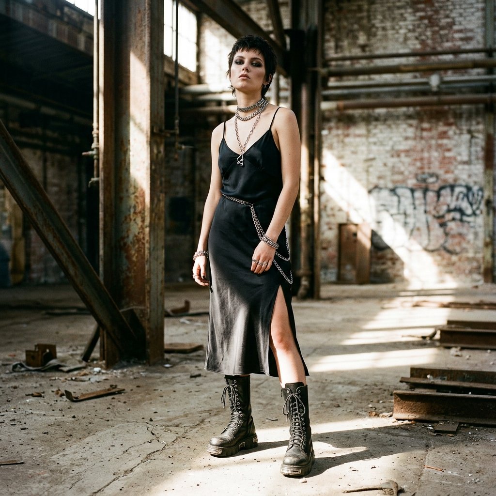 All Black Edgy Outfit Ideas