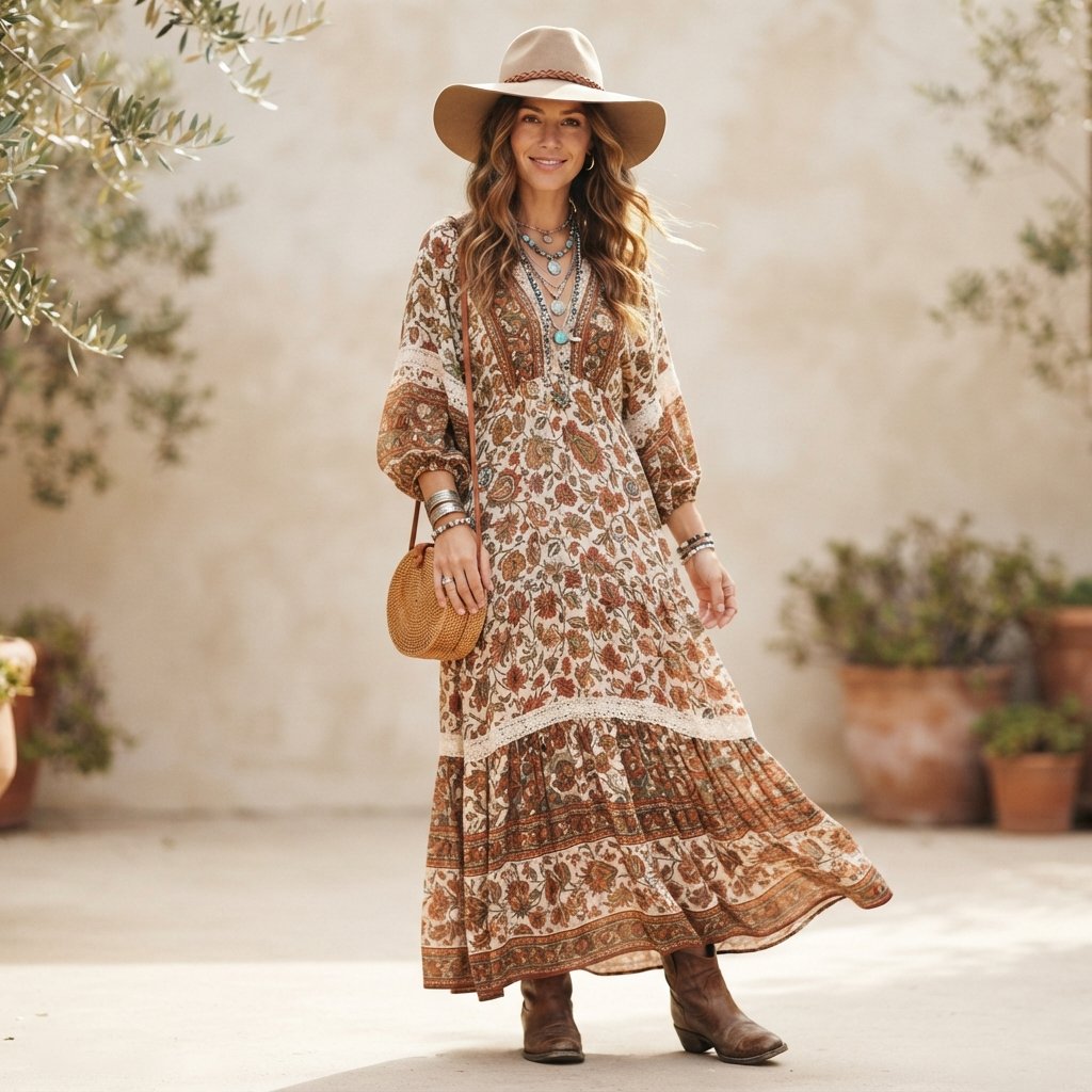 30 Baby Shower Outfit Ideas That Are Perfect for a Stylish Celebration 7 Boho Style Baby Shower Outfit Ideas