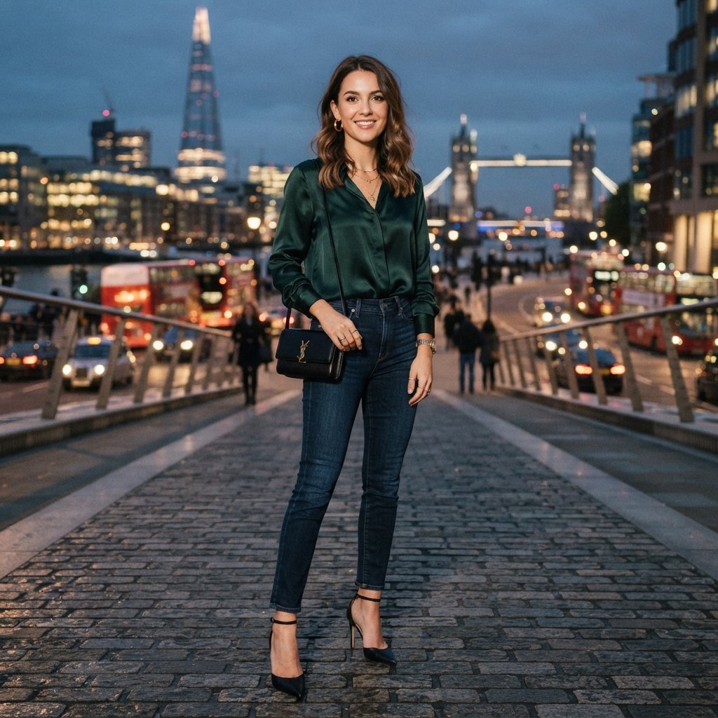 Jeans and Heels Outfit Ideas