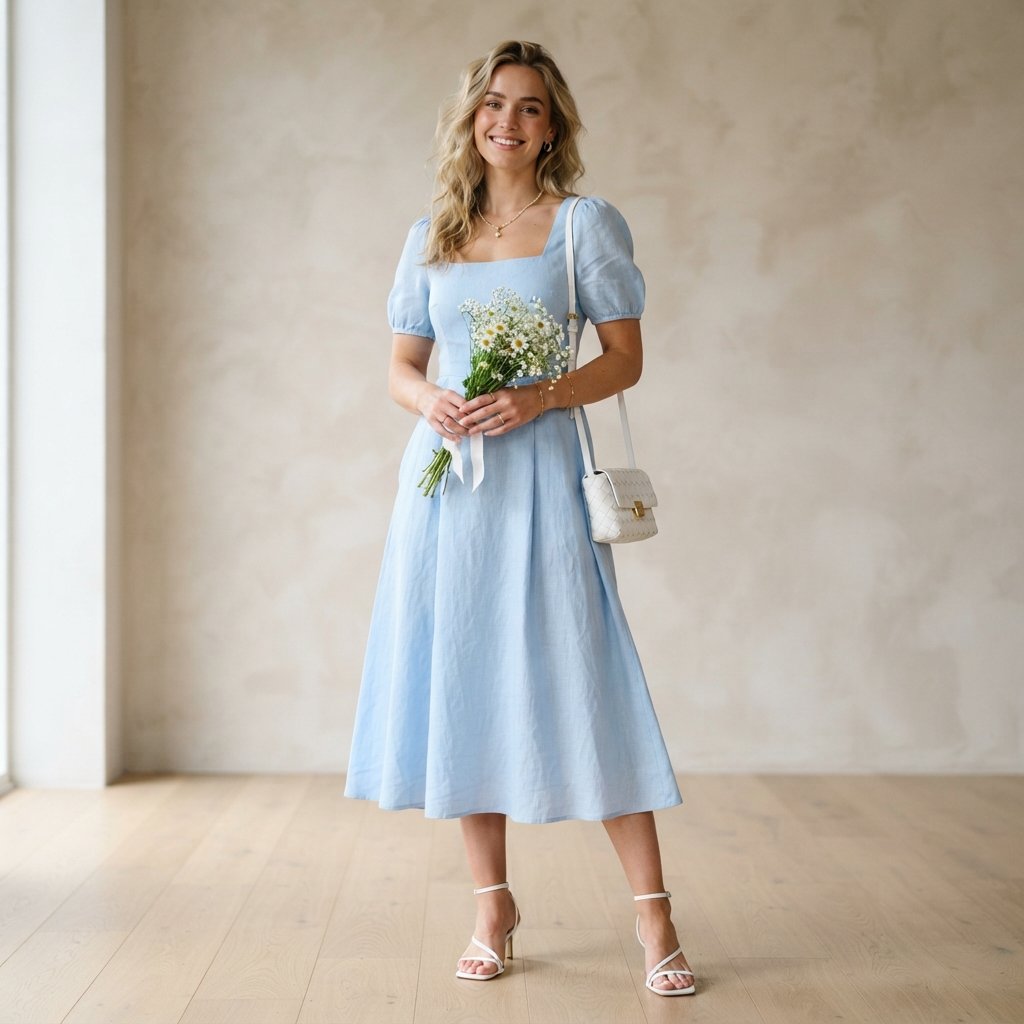 30 Baby Shower Outfit Ideas That Are Perfect for a Stylish Celebration 10 Baby Blue Outfit Ideas