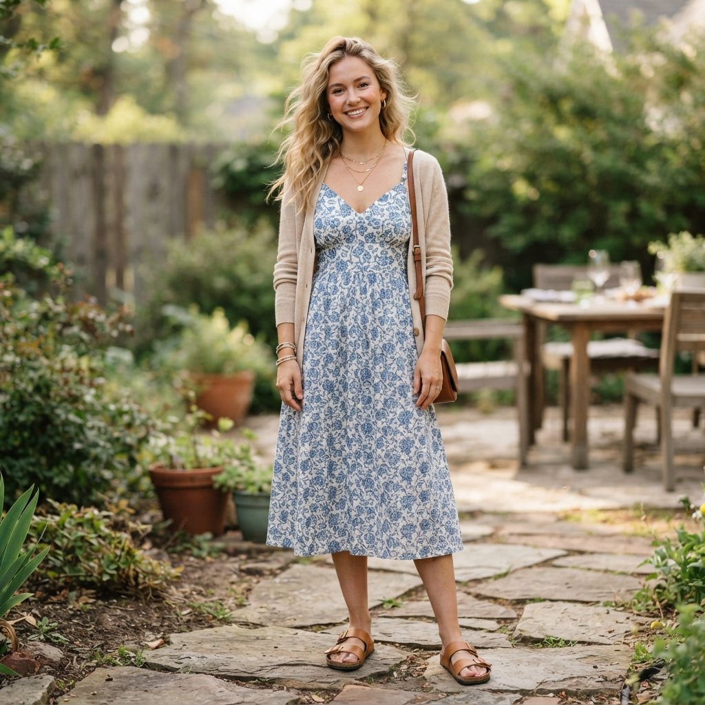 30 Baby Shower Outfit Ideas That Are Perfect for a Stylish Celebration 13 Backyard Bash Outfit Ideas