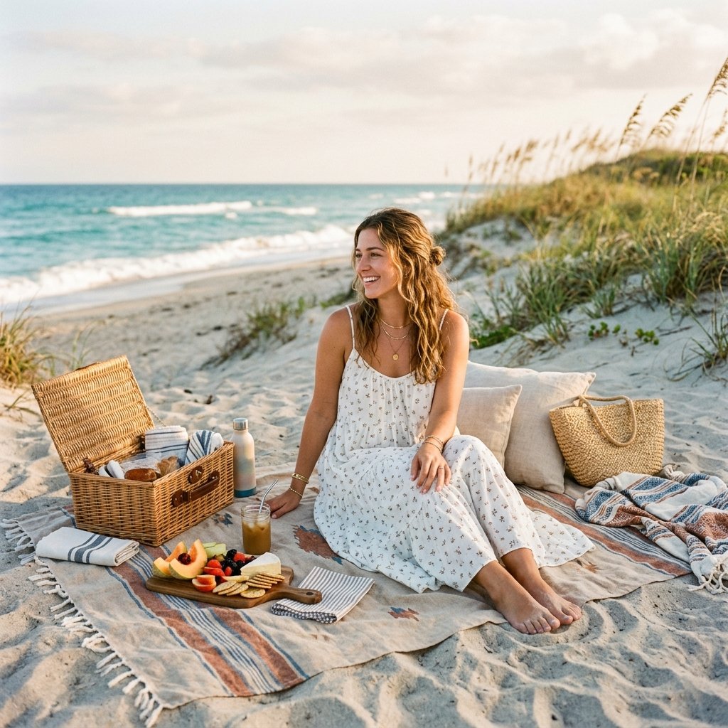 Beach Picnic Outfit Ideas