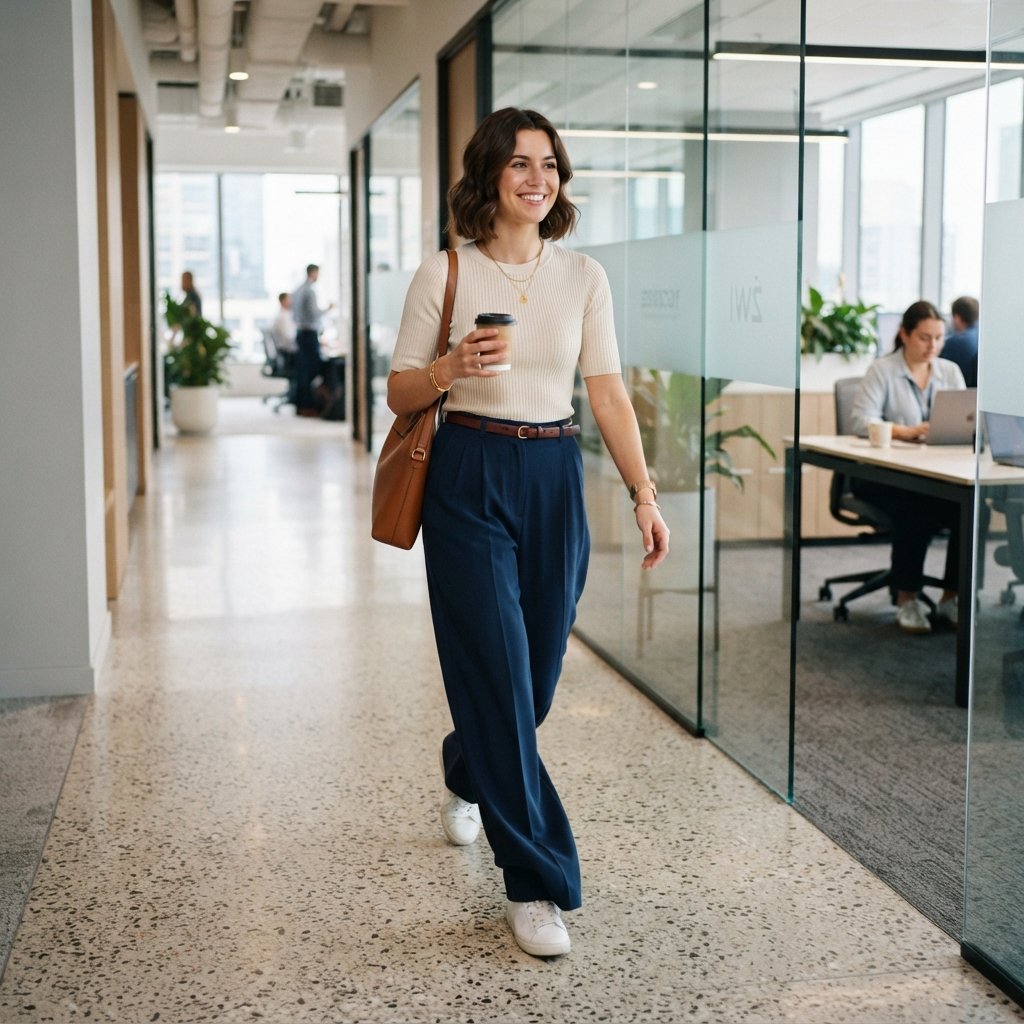 Wide-Leg Trouser Outfit Ideas