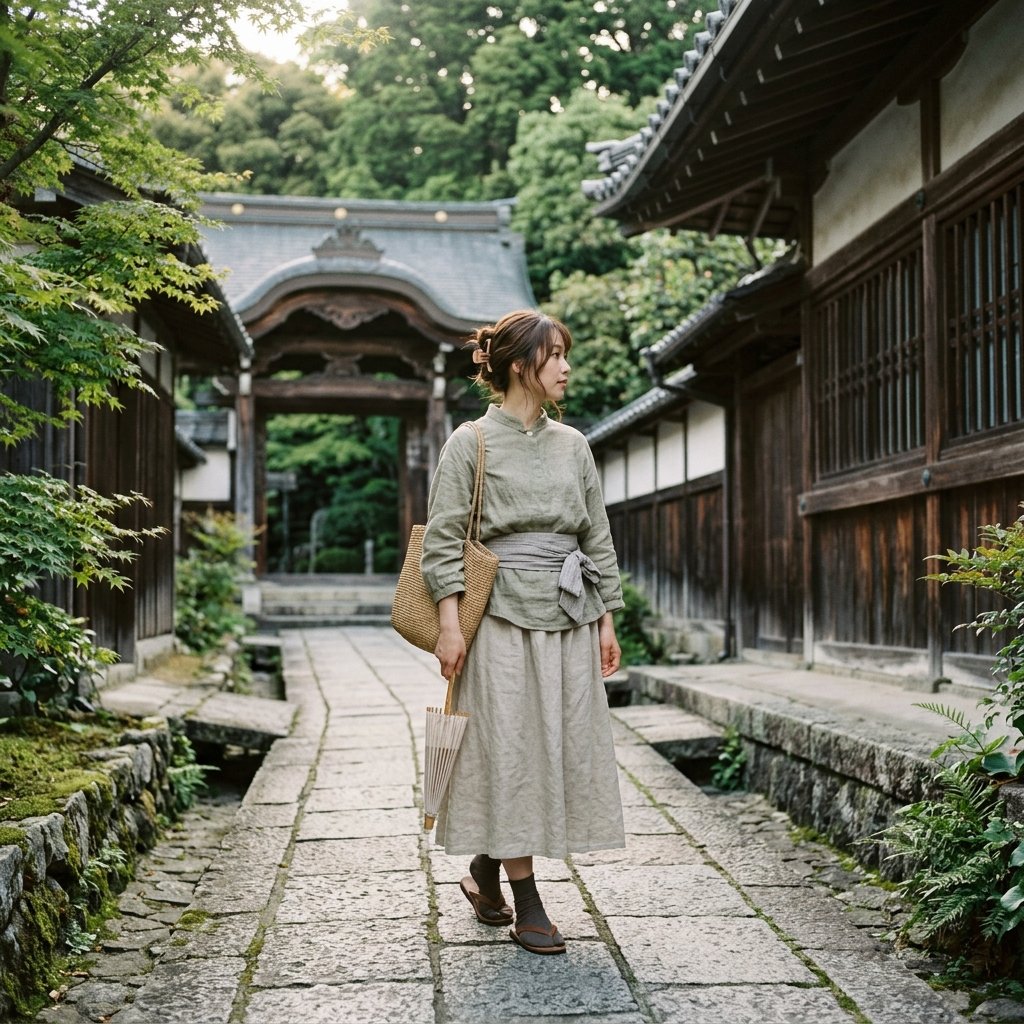 32 Japan Outfit Ideas: Inspiring Ways to Style Your Trip 3 Kyoto Traditional Japan Outfit Ideas