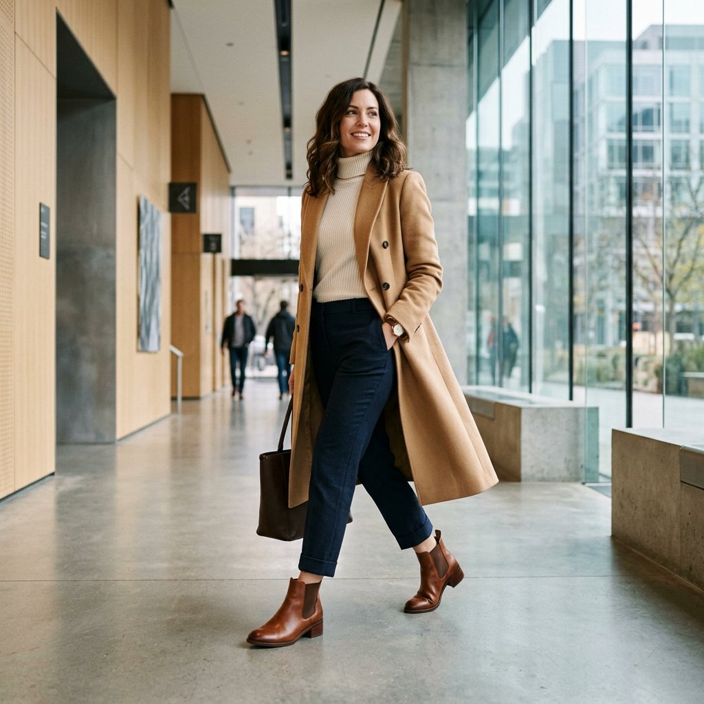 Ankle Boot Pairing Business Casual Outfits