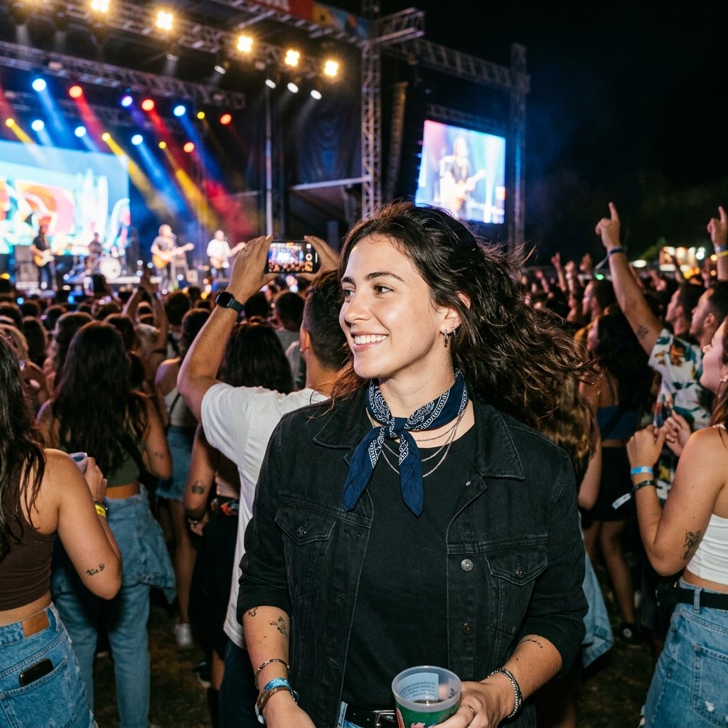 33 Bad Bunny Concert Outfit Ideas: A Complete Style Guide 7 Bandana Styling Idea
