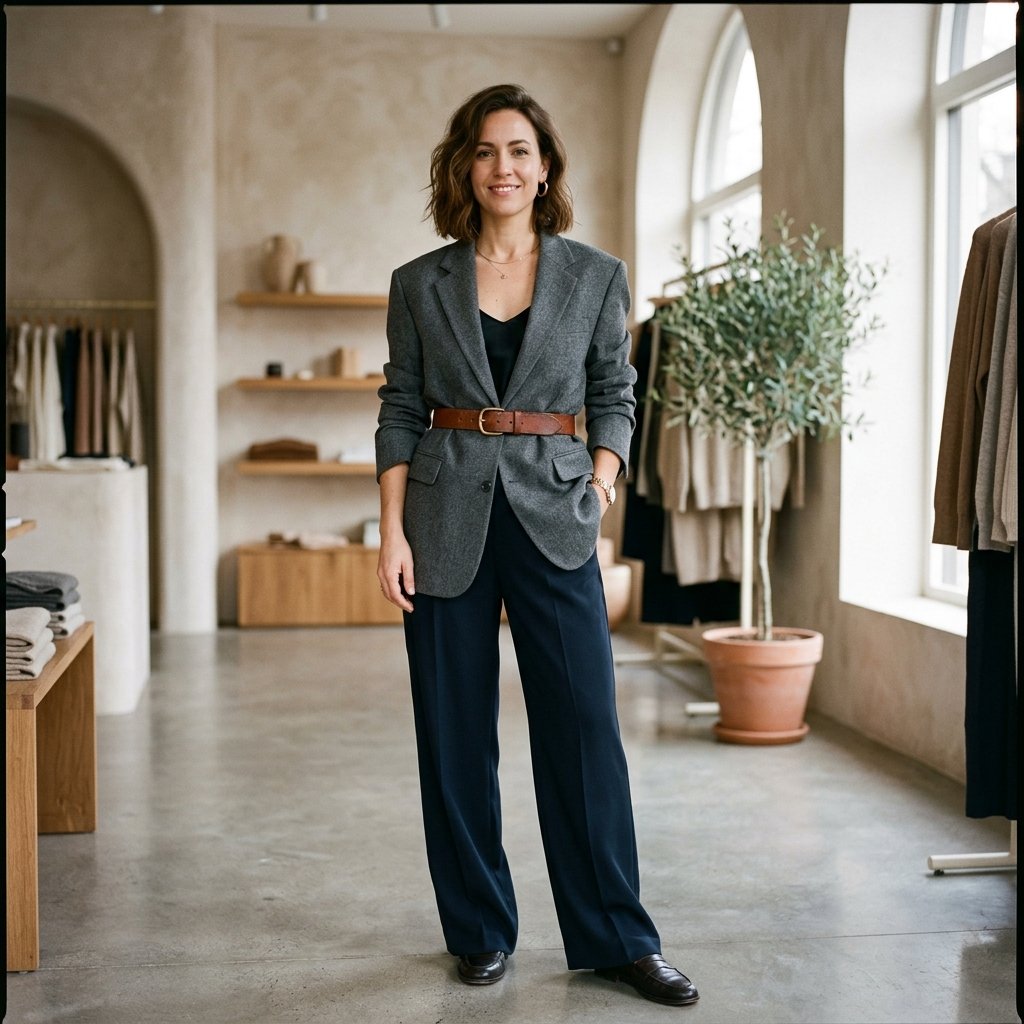 Belted Waist Outfit Ideas