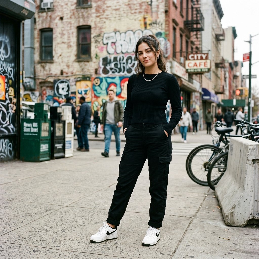 Black Cargo Pants Outfit Ideas