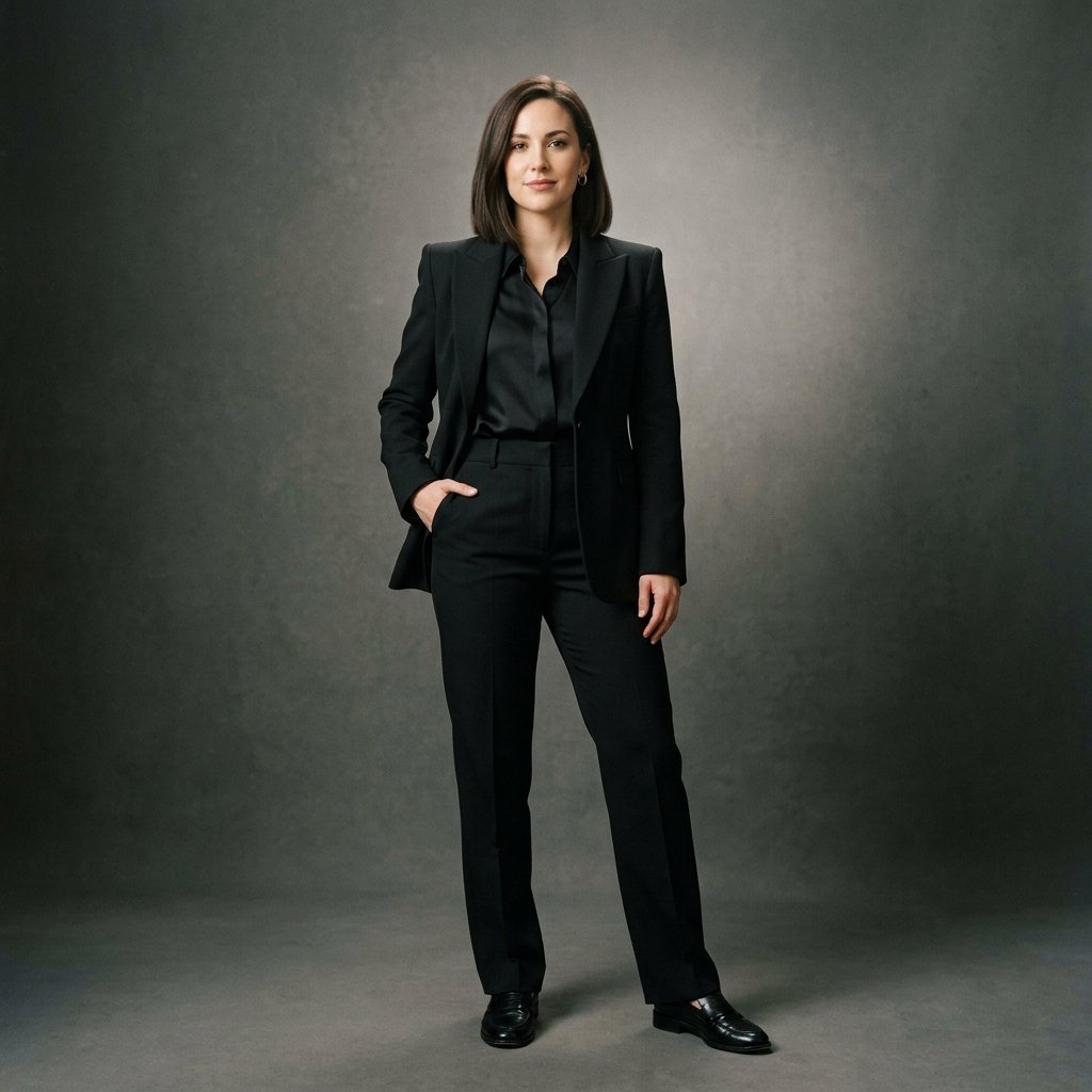 Black Formal Pants Outfit Ideas