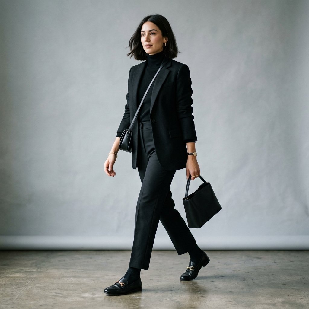 Black Loafer Outfits Ideas for Any Season