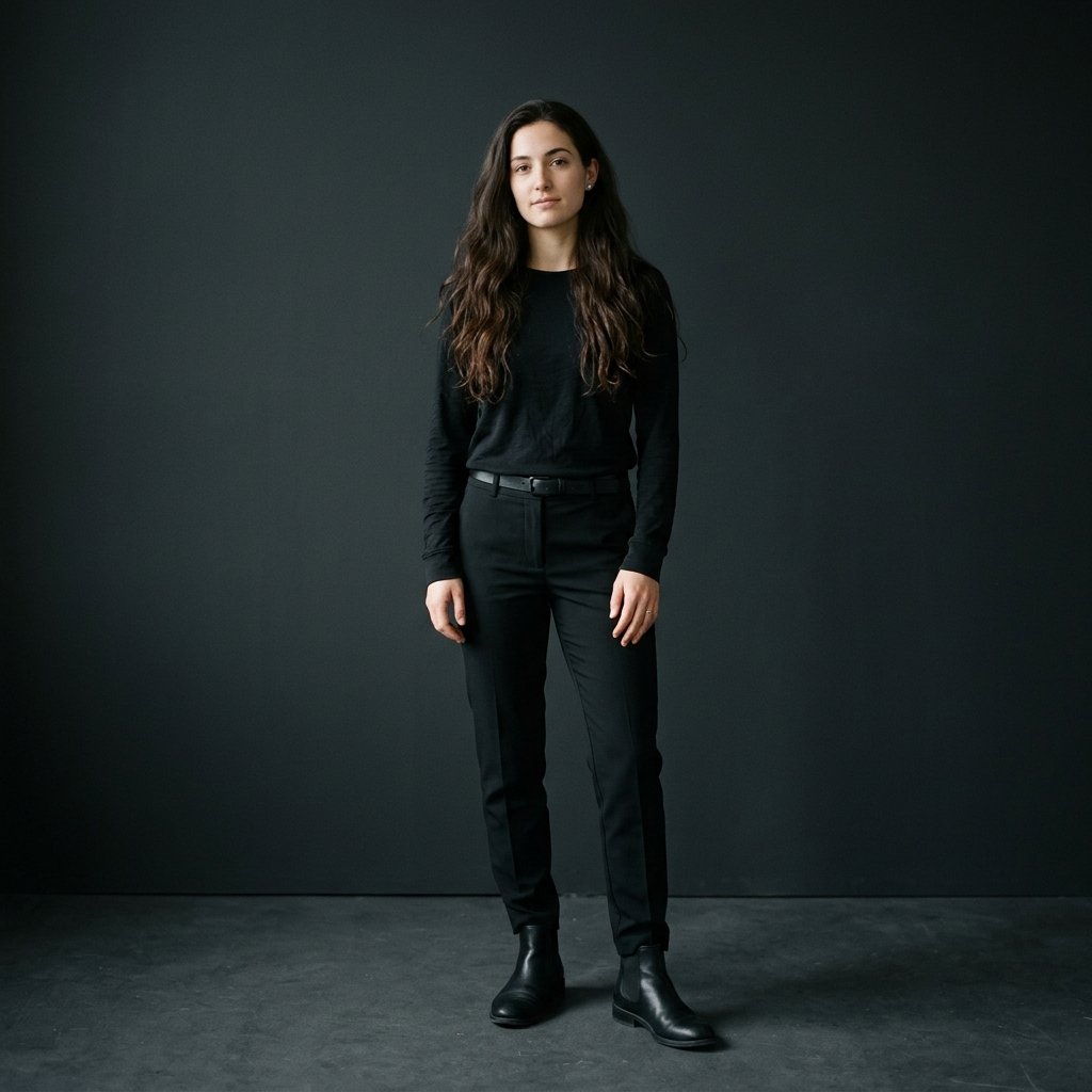 33 Black Shirt Outfits Ideas to Elevate Your Everyday Style 4 Monochrome Black Outfit Ideas