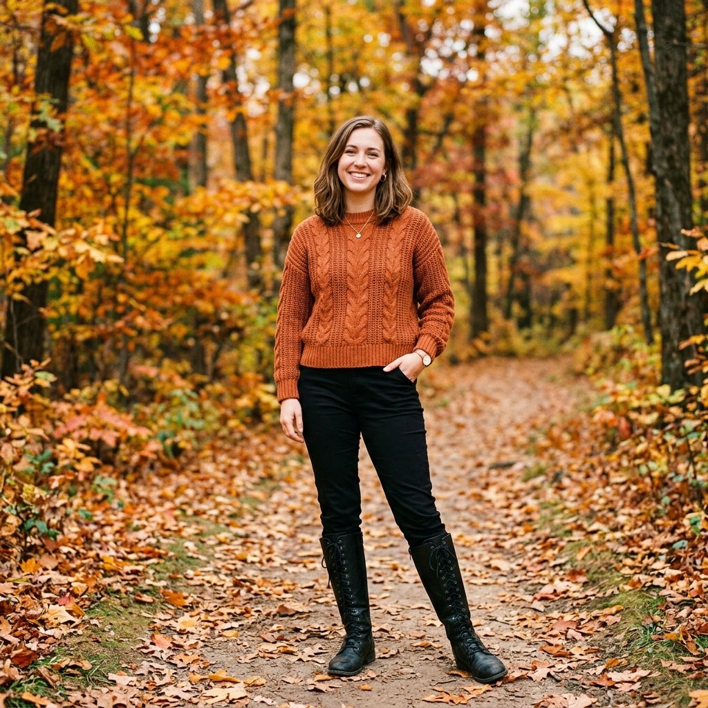 Black Pants and Boots Outfit Ideas
