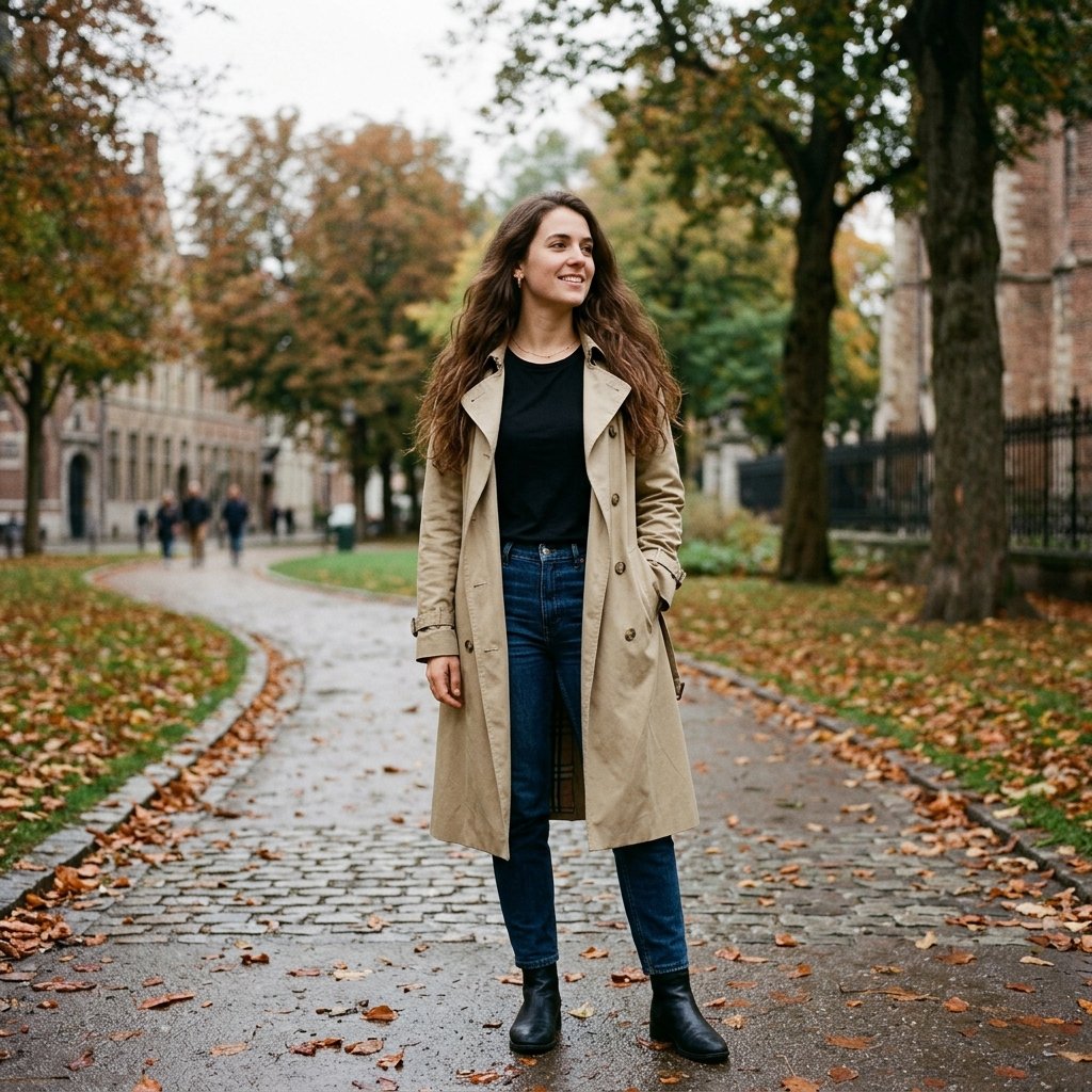 33 Black Shirt Outfits Ideas to Elevate Your Everyday Style 21 Black Shirt and Trench Coat Ideas
