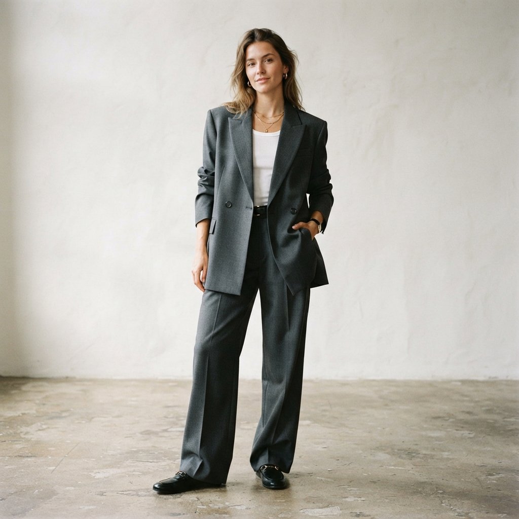 Menswear Inspired Blazer Outfit Ideas