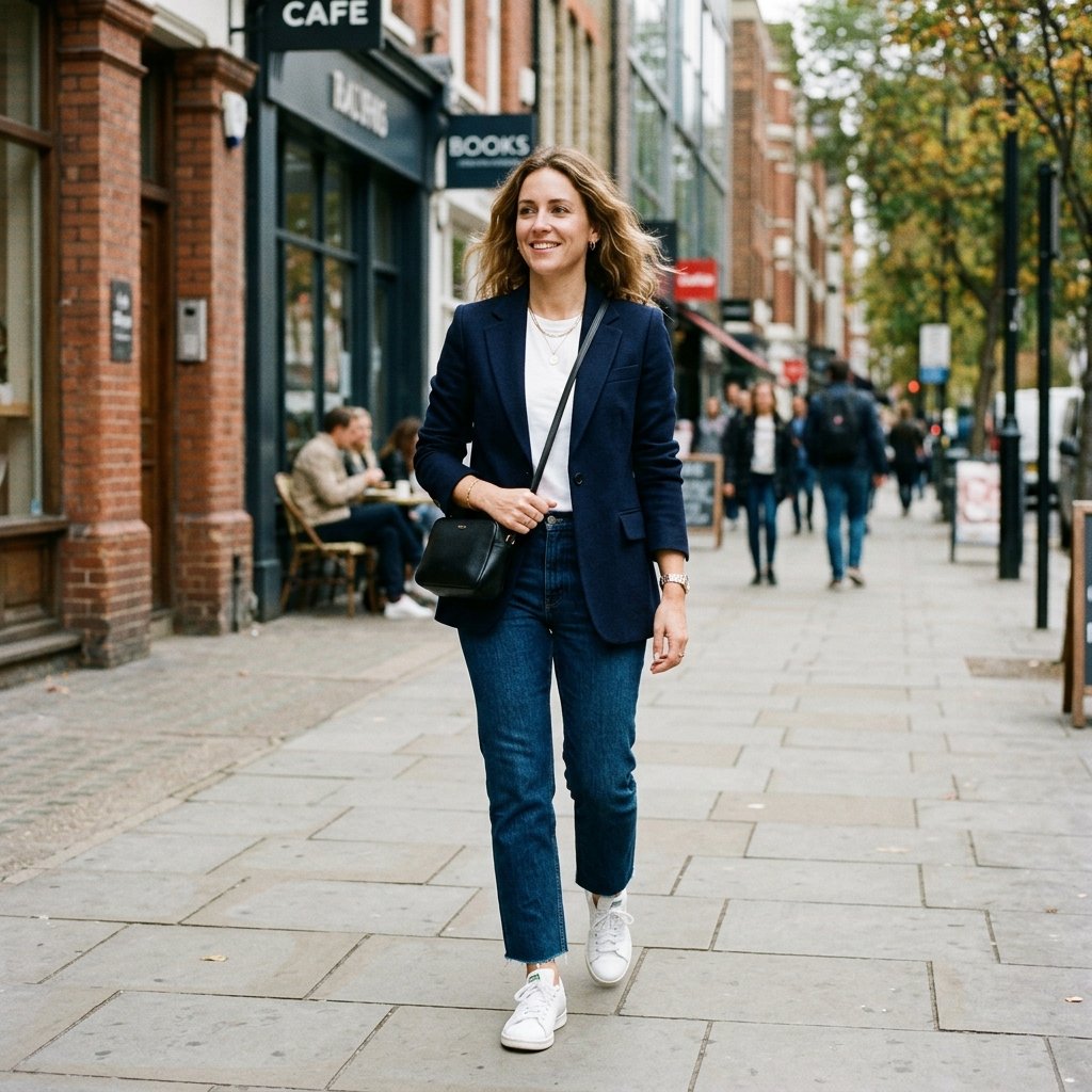 Blazer and Jeans Outfit Ideas