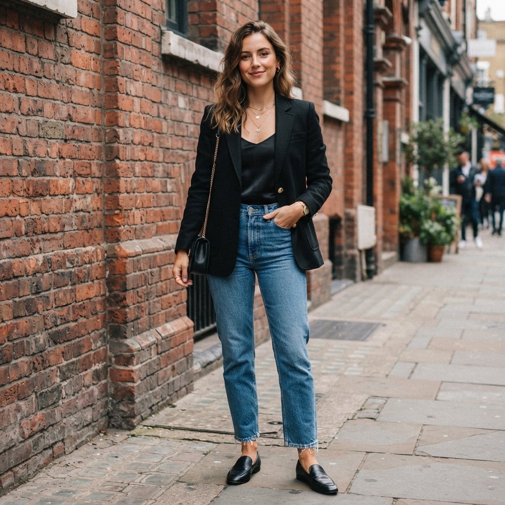 Jeans and Blazer Outfit Ideas