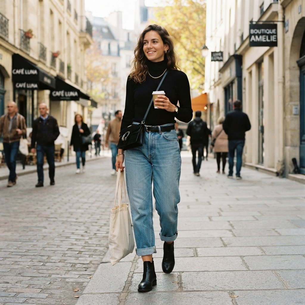 Boyfriend Jeans Outfits Ideas
