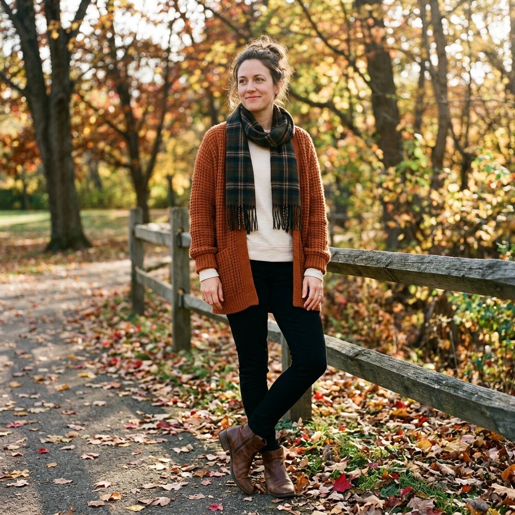 Black Pants Fall Layering Ideas