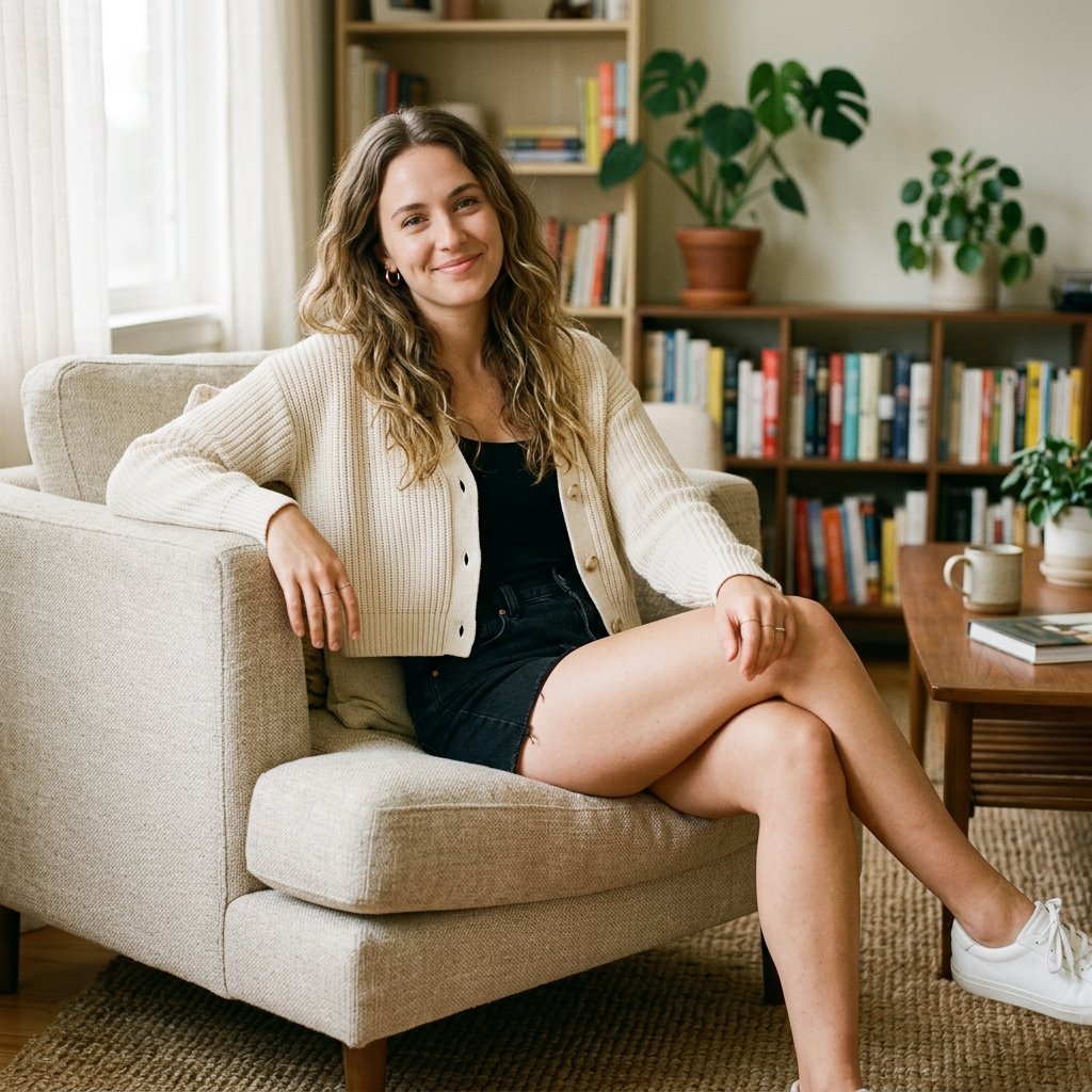 Black Shorts and Cardigan Outfit Ideas
