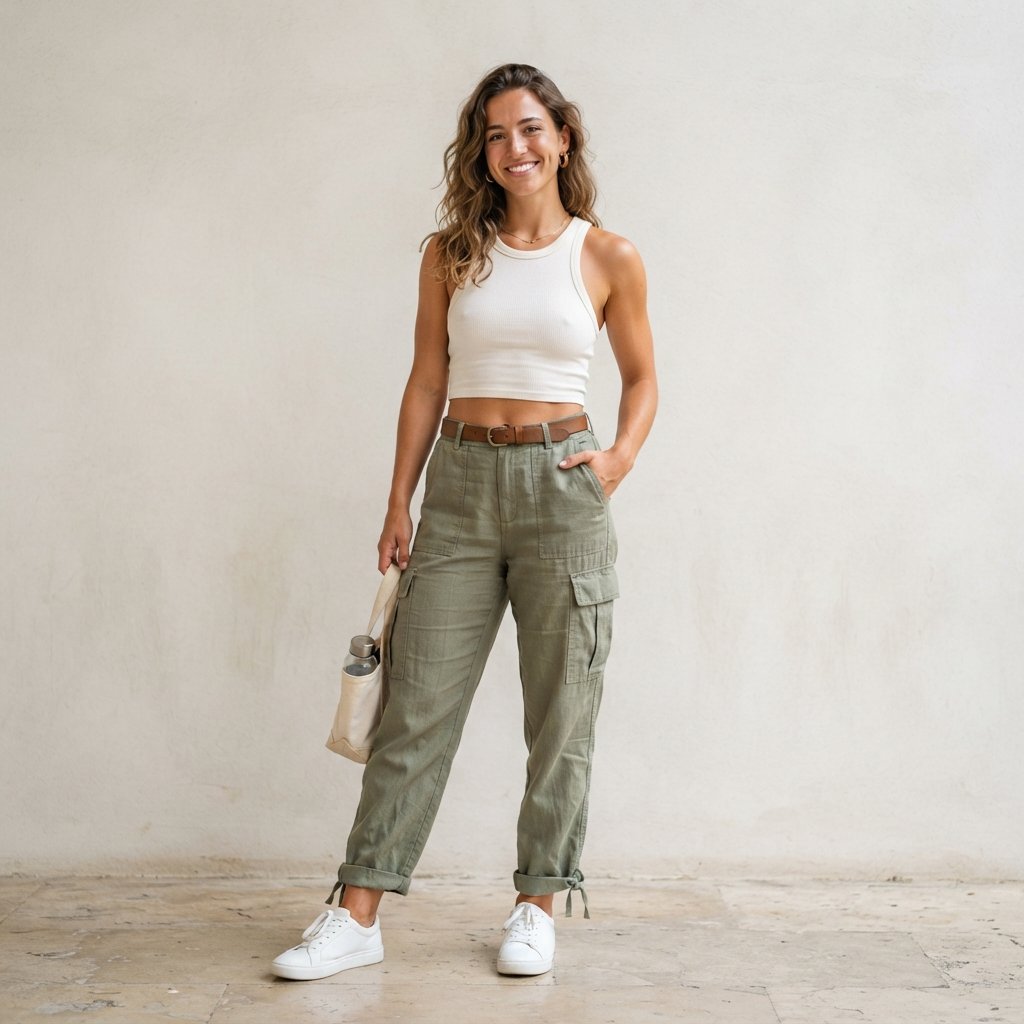 Cargo Pants NYC Summer Outfits