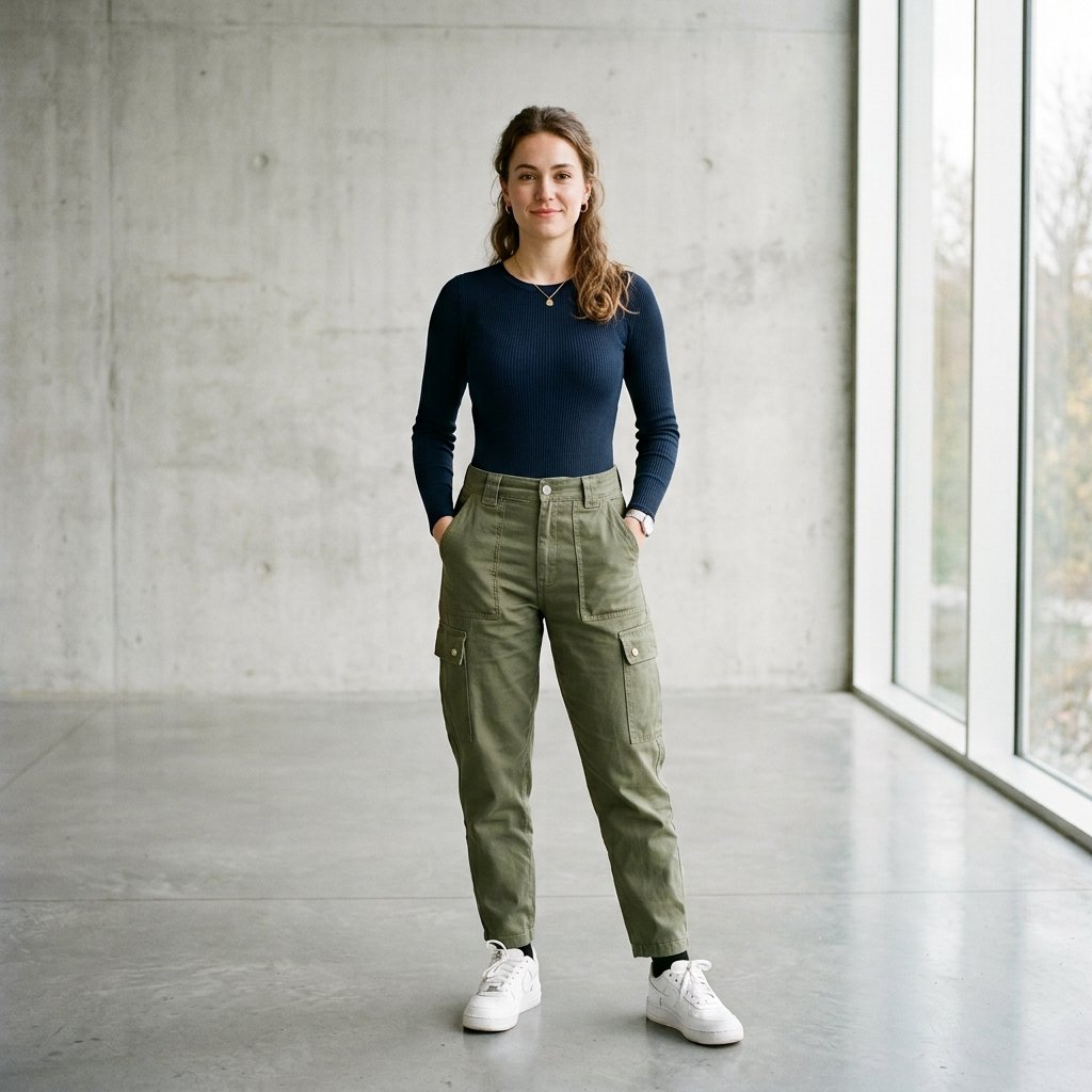 Cargo Pants and Bodysuit Idea