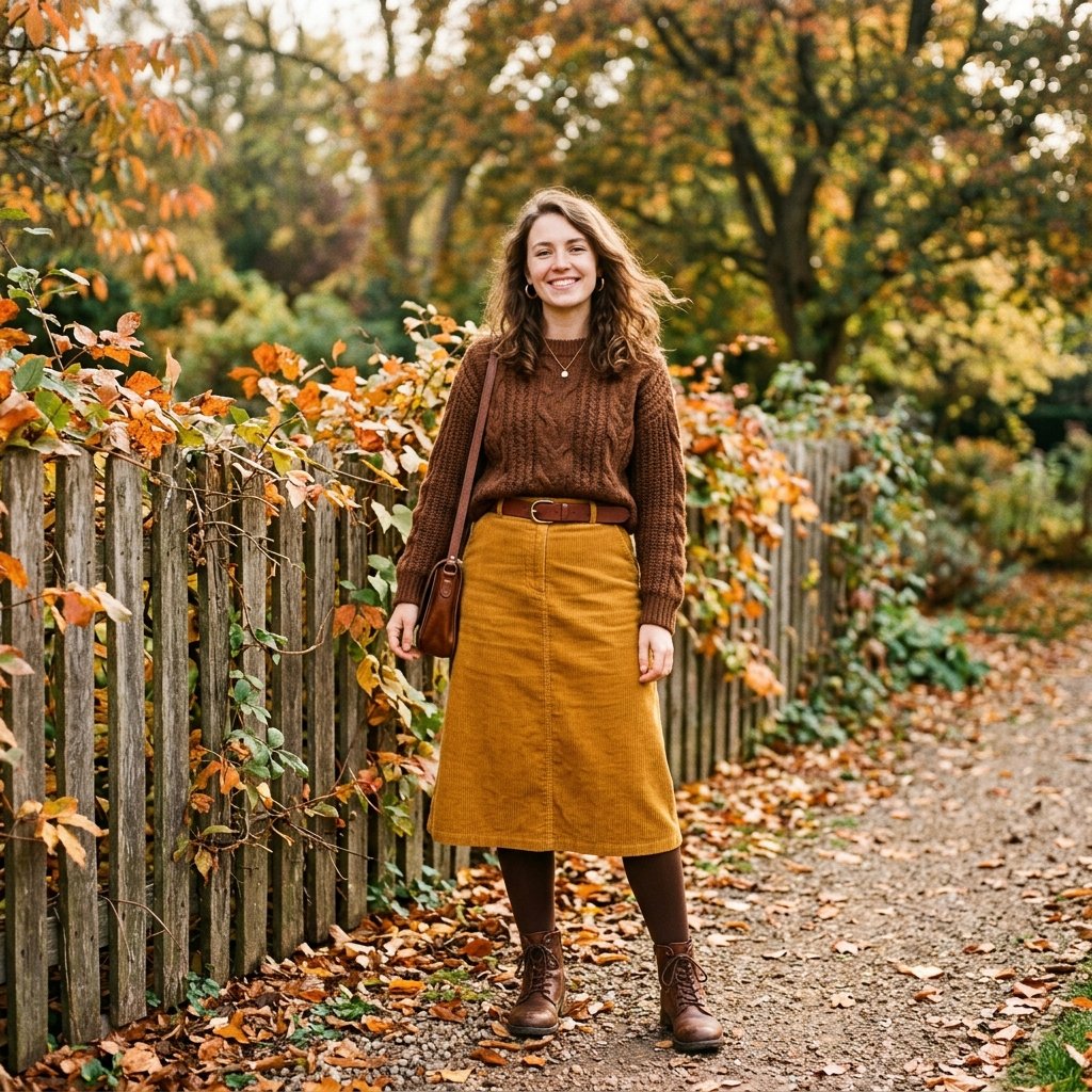 32 Midi Skirt Outfits Ideas That Are Pure Pinterest Gold 14 Corduroy Midi Skirt Outfits Ideas
