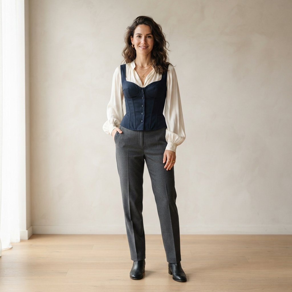 Corset Vest Outfit Ideas