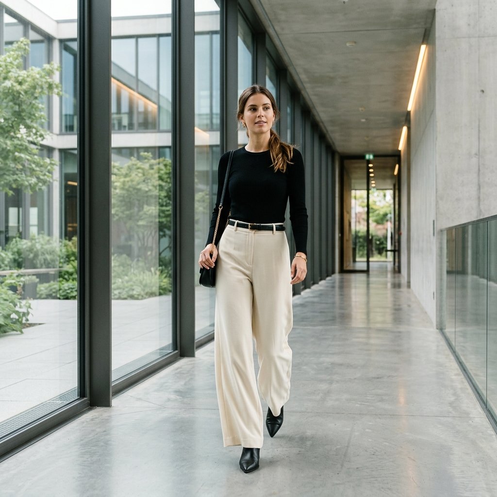 Wide Leg Pants Outfit Ideas
