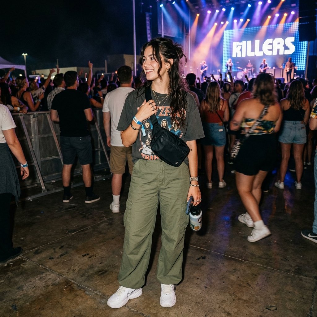 33 Bad Bunny Concert Outfit Ideas: A Complete Style Guide 20 Fanny Pack Styling Idea