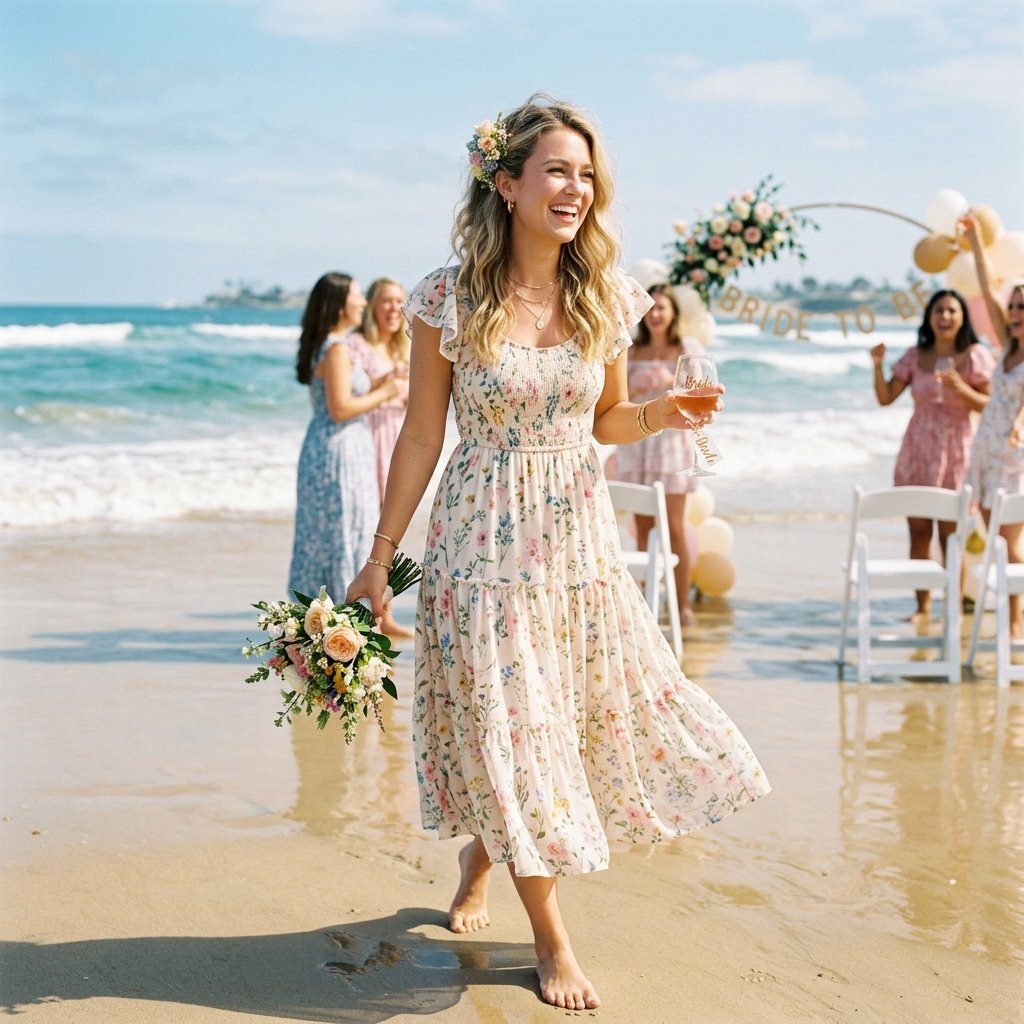 Beach Bridal Shower Outfit Ideas