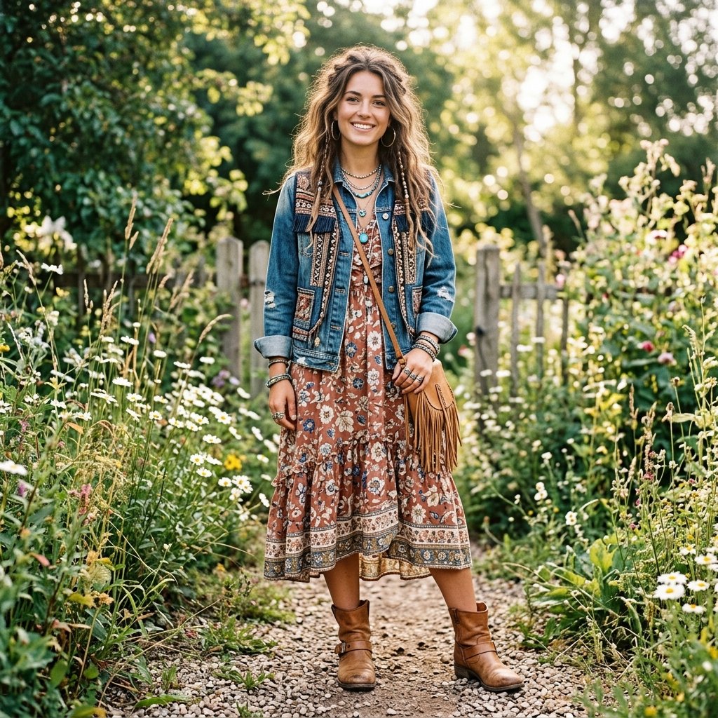 Layered Boho Outfit Ideas