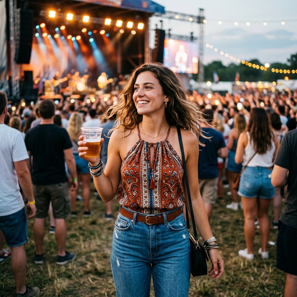 Halter Top Pitbull Concert Outfit Ideas