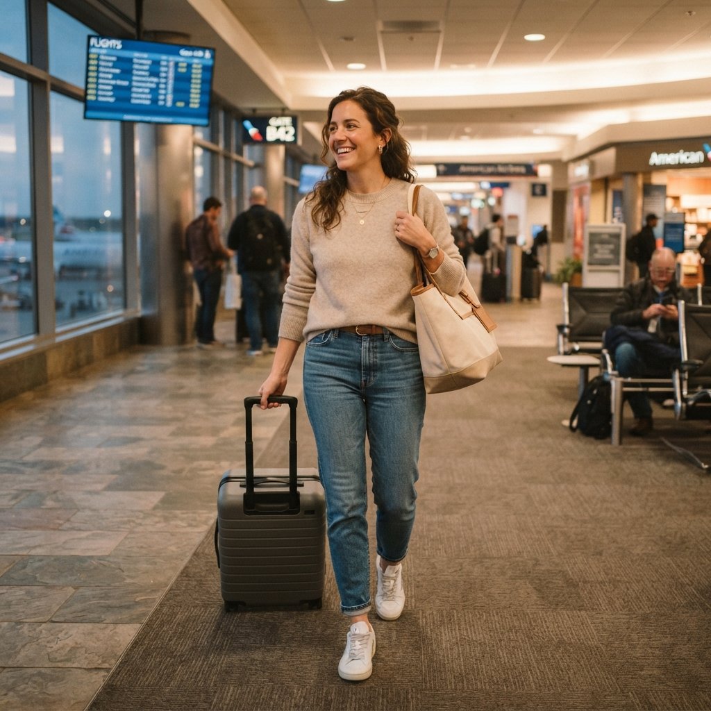Jeans for Travel Outfit Ideas