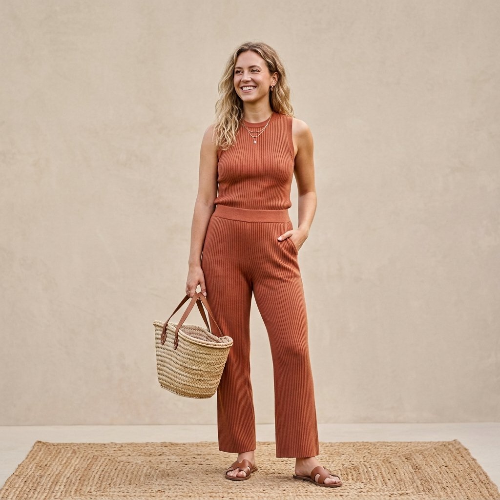 31 Picnic Outfit Ideas for a Stylish and Comfortable Day Outdoors 29 Matching Set Outfit Ideas
