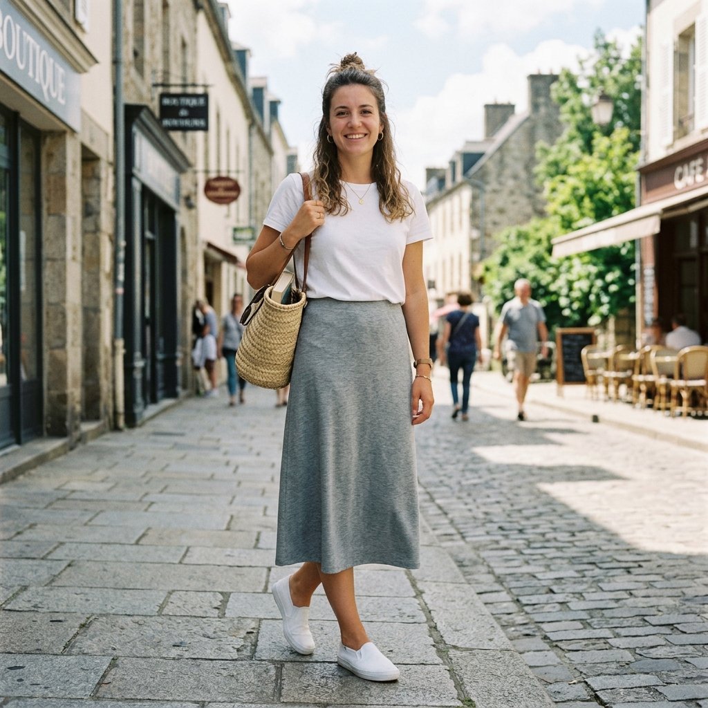 32 Midi Skirt Outfits Ideas That Are Pure Pinterest Gold 29 Casual Midi Skirt Outfit Ideas