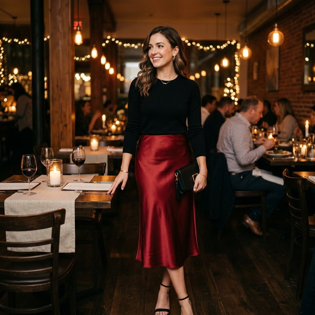 32 Midi Skirt Outfits Ideas That Are Pure Pinterest Gold 31 Date Night Midi Skirt Outfit Ideas