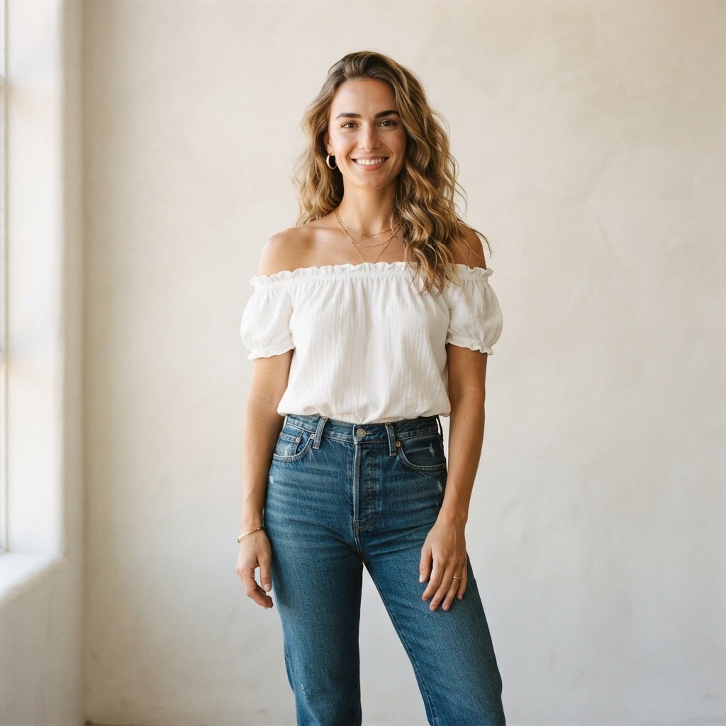 Off Shoulder Top NYC Summer Outfits